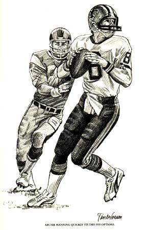 Archie Manning As A Saint