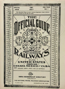 Official Guide of the Model Railways - NMRA Membership Directory, 1981